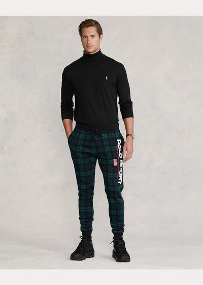 Ralph Lauren Soft Cotton Roll Neck | Black