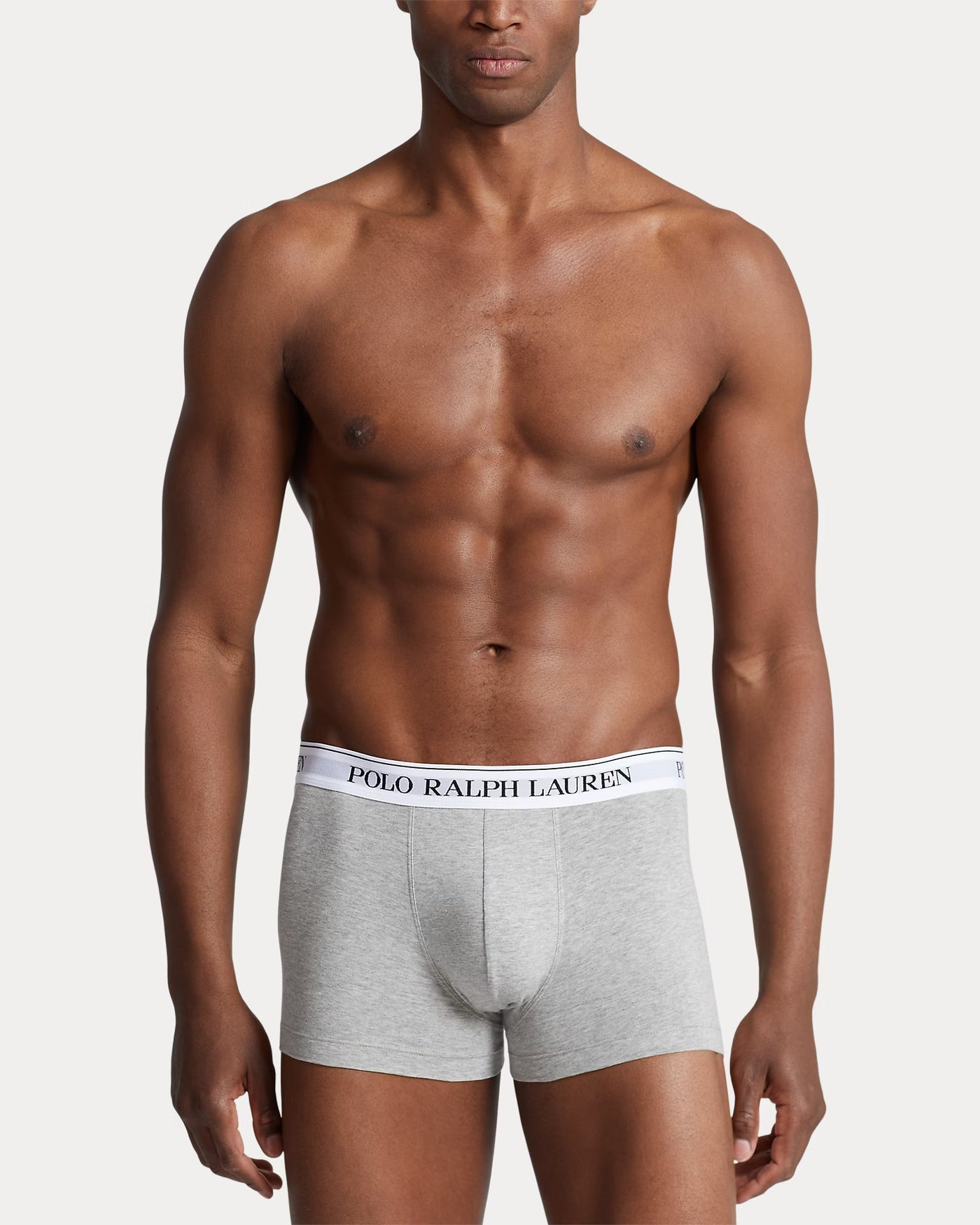 Ralph Lauren Classic Stretch-Cotton Trunk 3-Pack | Grey/Black/White