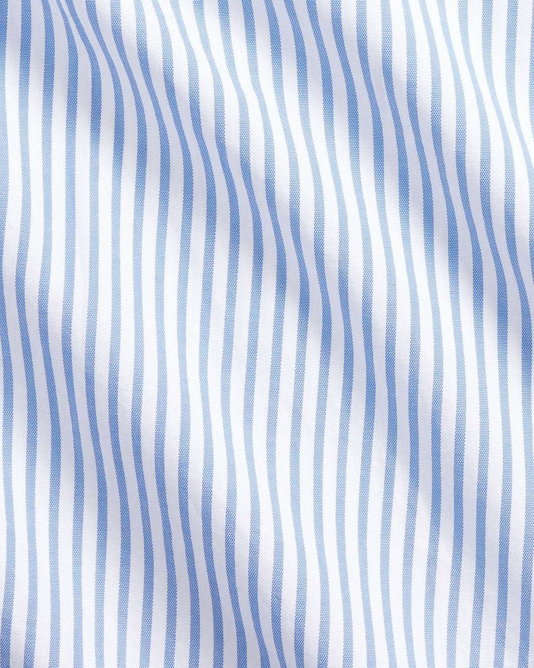 Ralph Lauren Custom Fit Striped Stretch Oxford Shirt | Blue/White