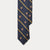 Ralph Lauren Striped Silk Narrow Club Tie | Navy