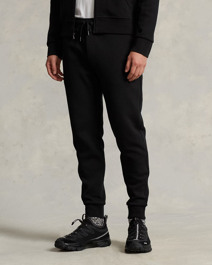 Ralph Lauren Double-Knit Jogging Bottom | Black