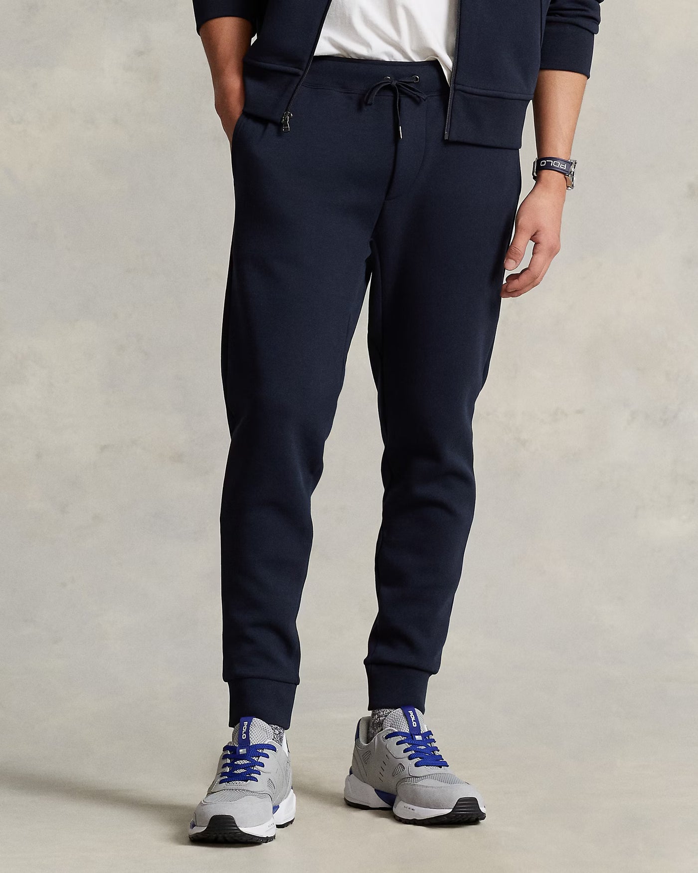 Ralph Lauren Double-Knit Jogging Bottom | Aviator Navy