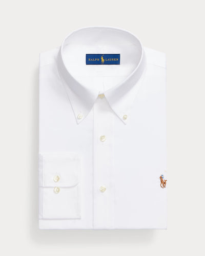 Ralph Lauren Custom Fit Oxford Shirt | White