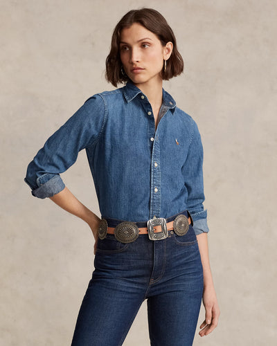 Ralph Lauren Slim Fit Denim Shirt | Denim