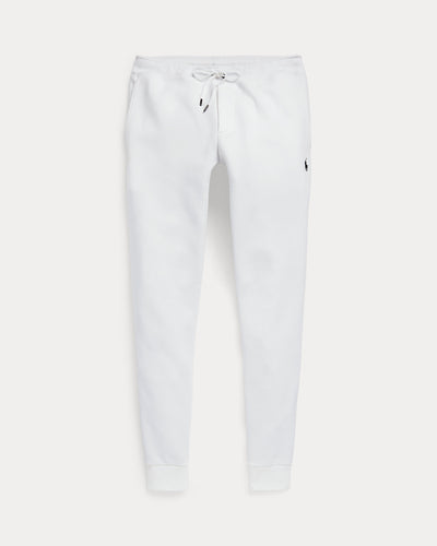 Ralph Lauren Double-Knit Jogging Bottom | White