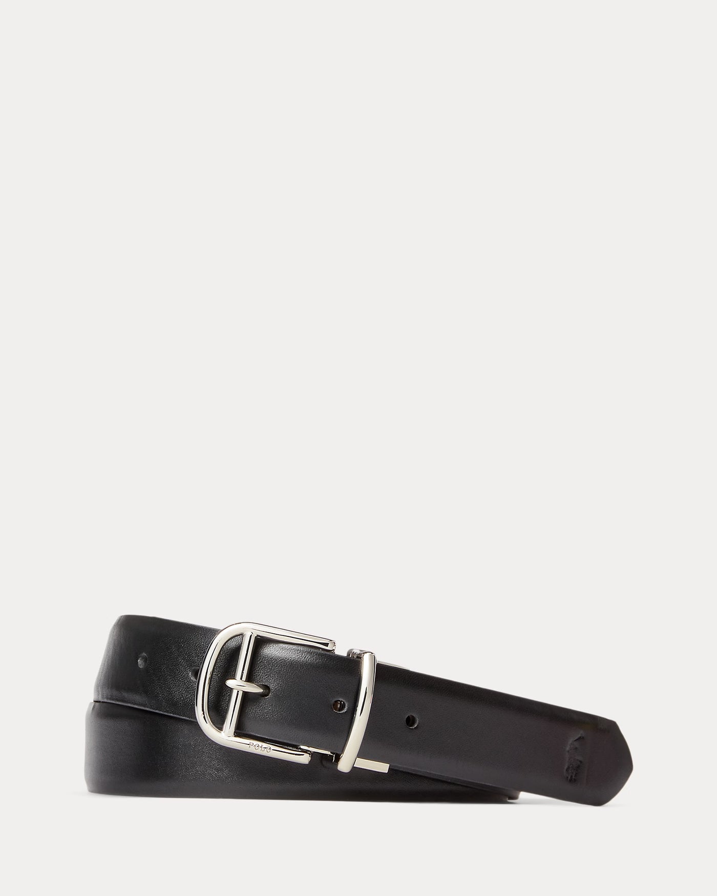 Ralph Lauren Reversible Dress Belt | Black/Cognac