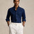 Ralph Lauren Custom Fit Stretch Poplin Shirt | Newport Navy