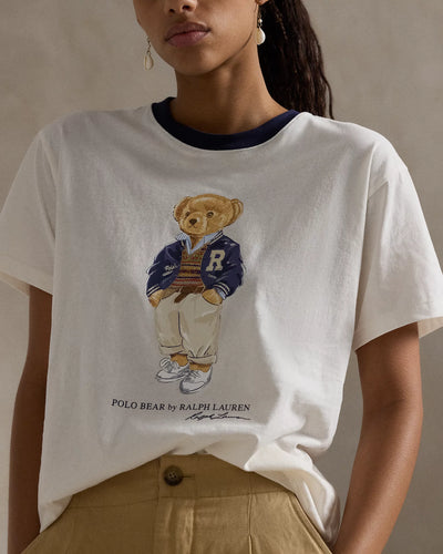 Ralph Lauren Polo Bear Cotton Jersey T-Shirt | Nevis