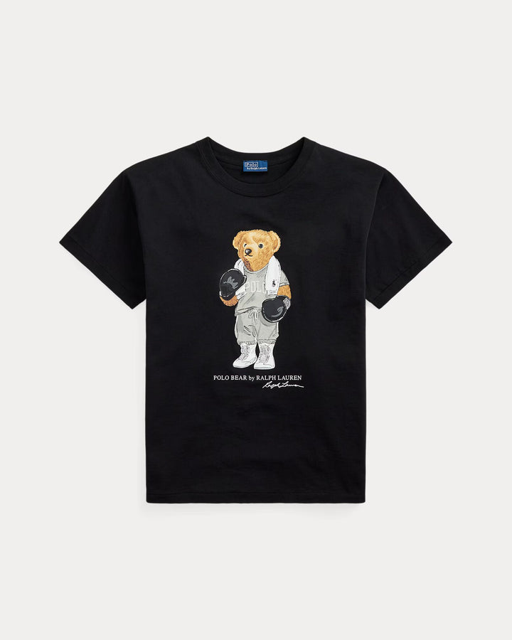 Ralph Lauren Polo Bear Cotton Jersey T-Shirt | Black