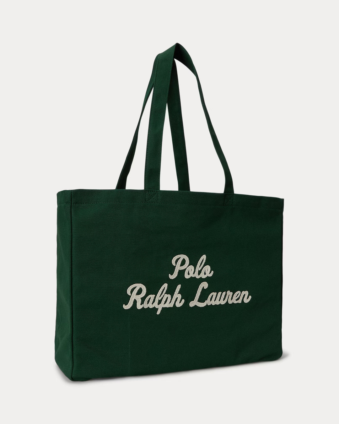 Ralph Lauren Embroidered Canvas Tote | Vintage Pine