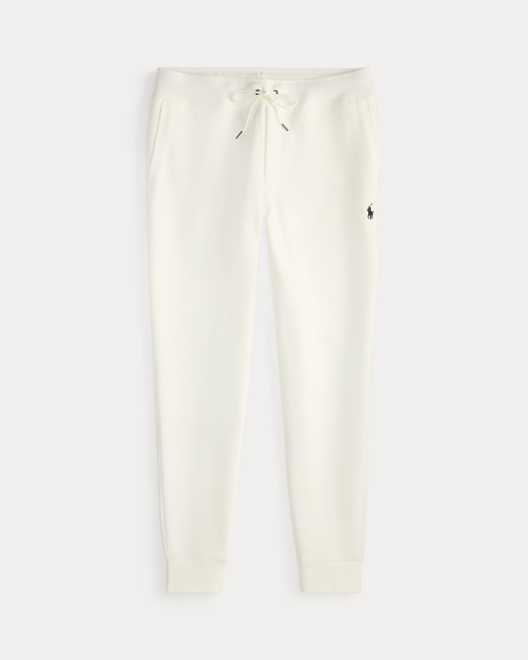 Ralph Lauren Double-Knit Jogging Bottom | White