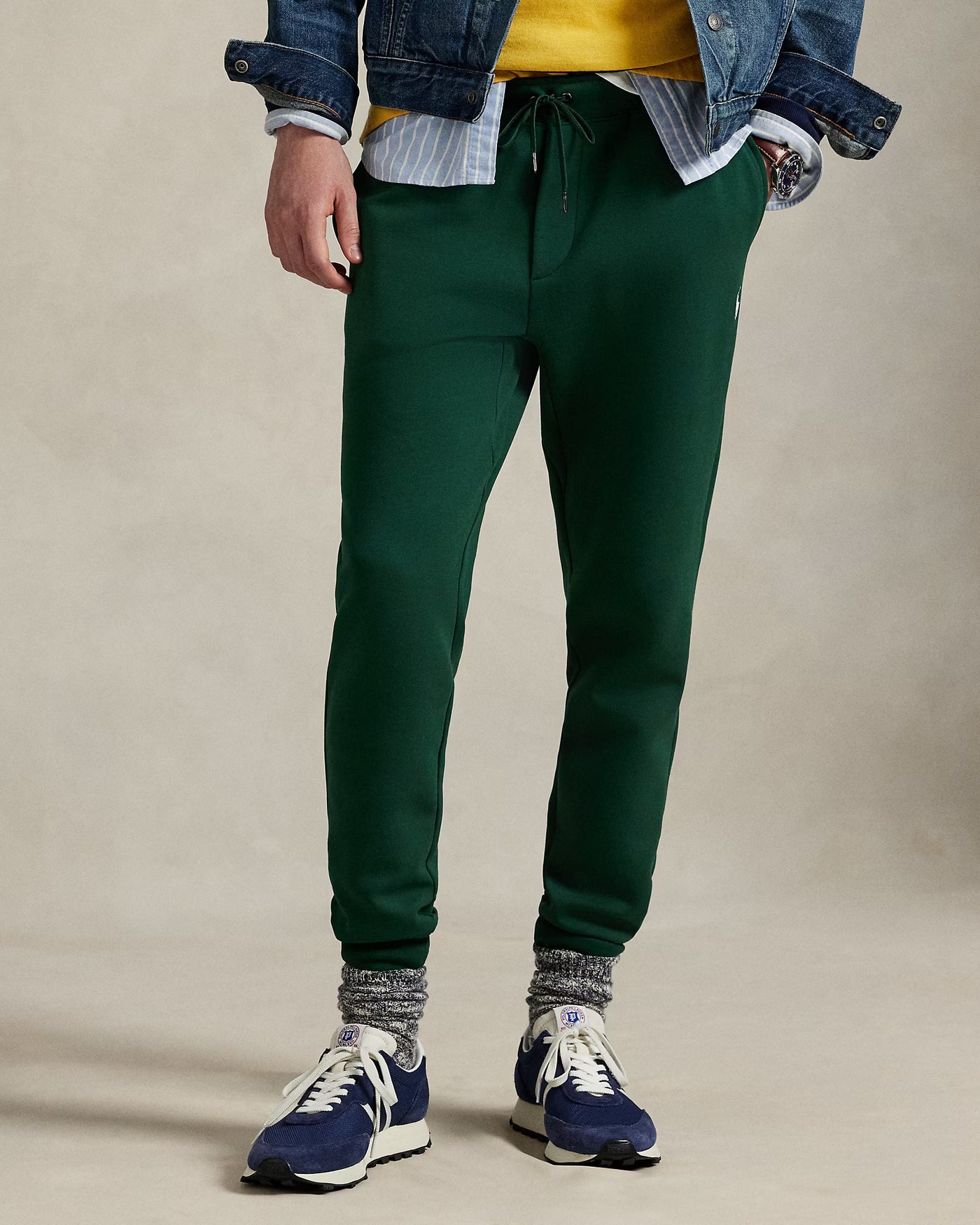 Ralph Lauren Double-Knit Jogging Bottom | Vintage Pine