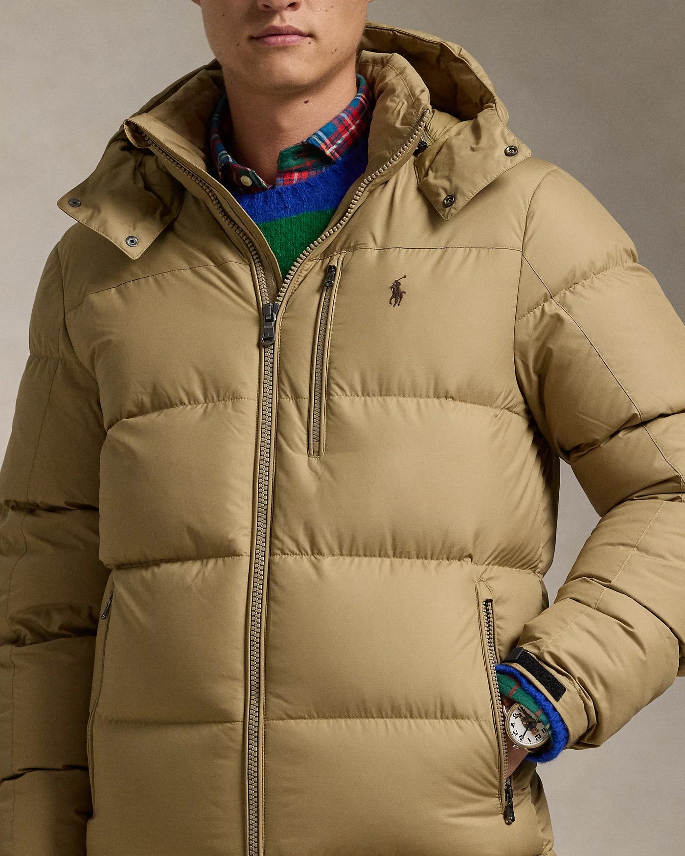 Ralph Lauren The Gorham Down Jacket | Desert Khaki