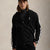 Ralph Lauren Double-Knit Full-Zip Hoodie | Black