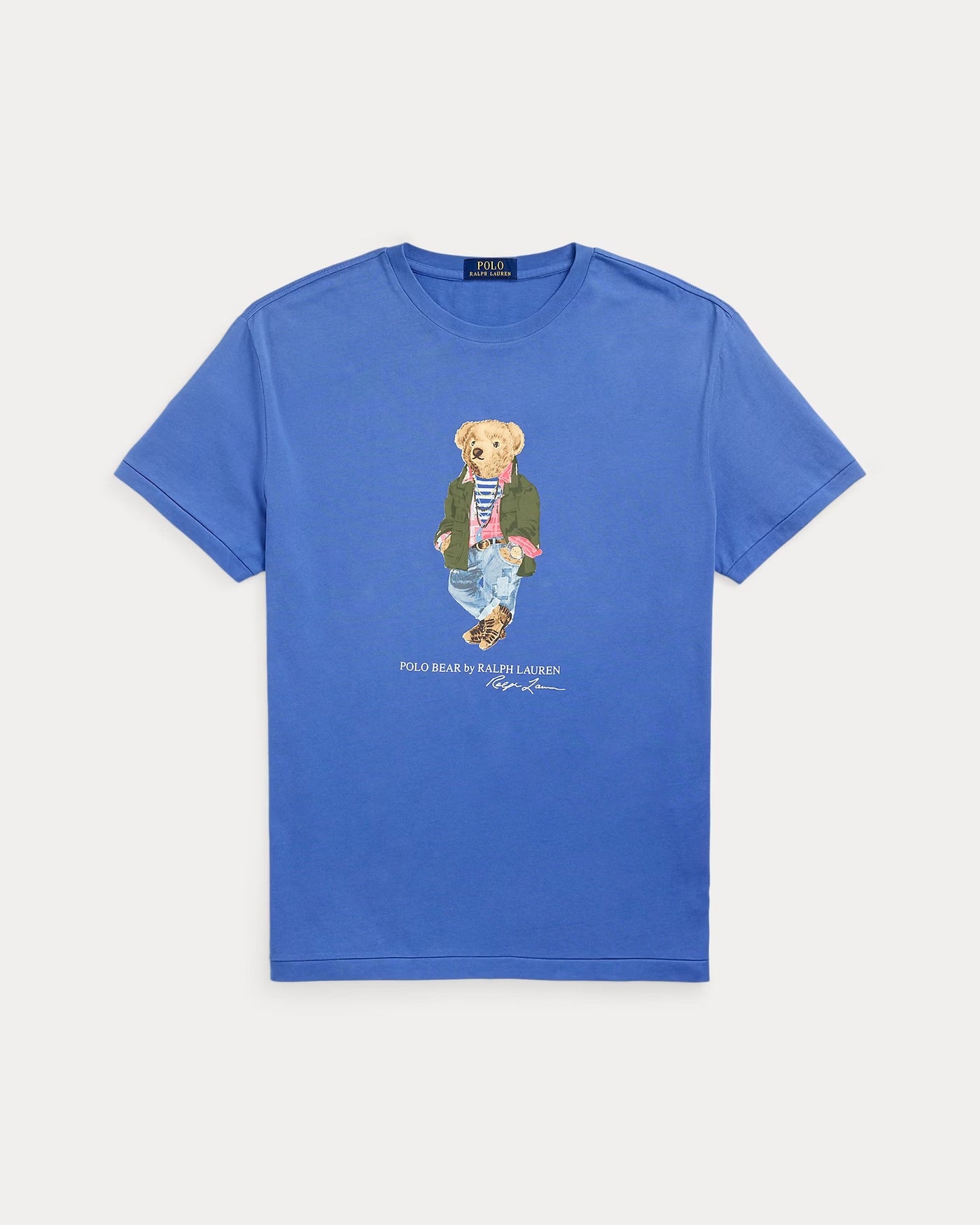 Ralph Lauren Classic Fit Polo Bear Jersey T-Shirt | Iris Blue