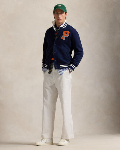 Ralph Lauren The RL Fleece Baseball Jacket | Cruise Navy