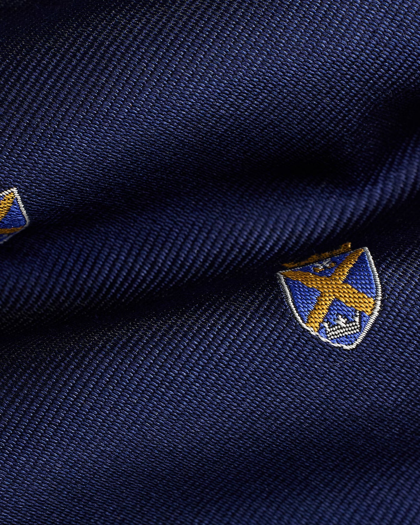 Ralph Lauren Silk Repp Club Tie | Navy