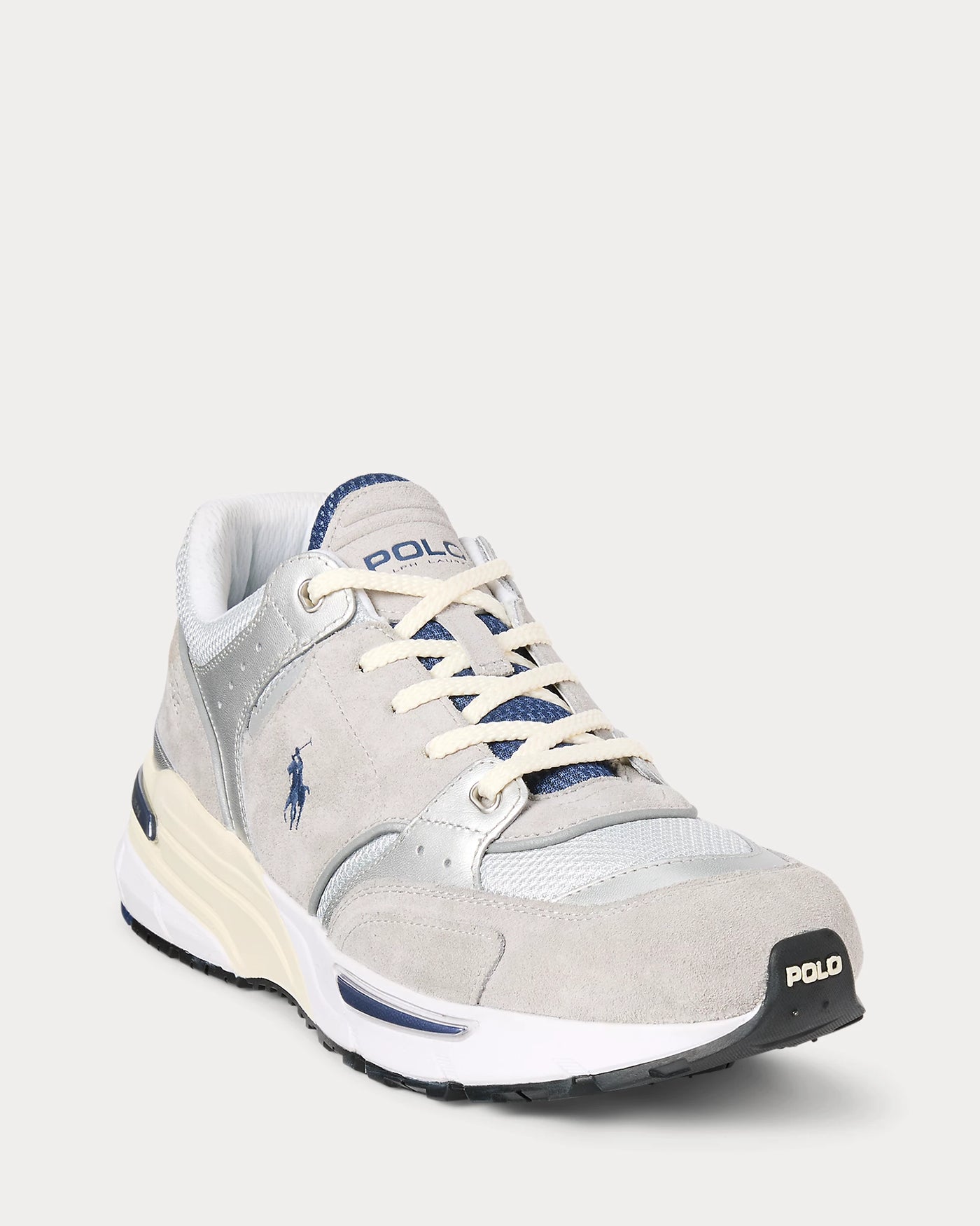 Ralph Lauren Trackster 200 Trainer | Silver