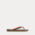 Ralph Lauren Men's Bolt Print Flip-Flop | Orange Scenic