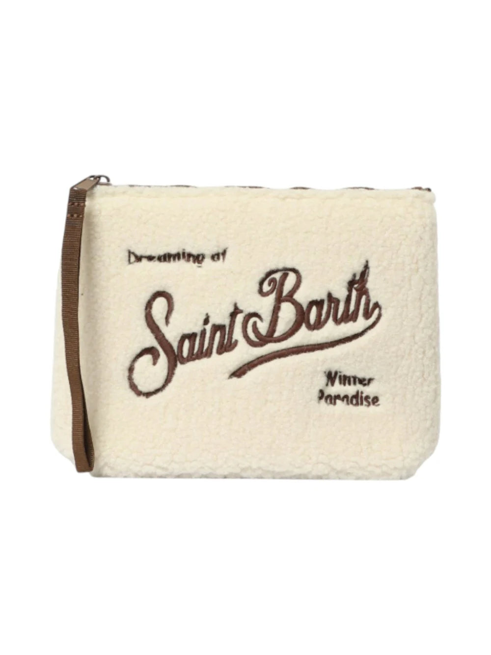 MC2 Saint Barth Pouch Aline Teddy | Cream/Brown