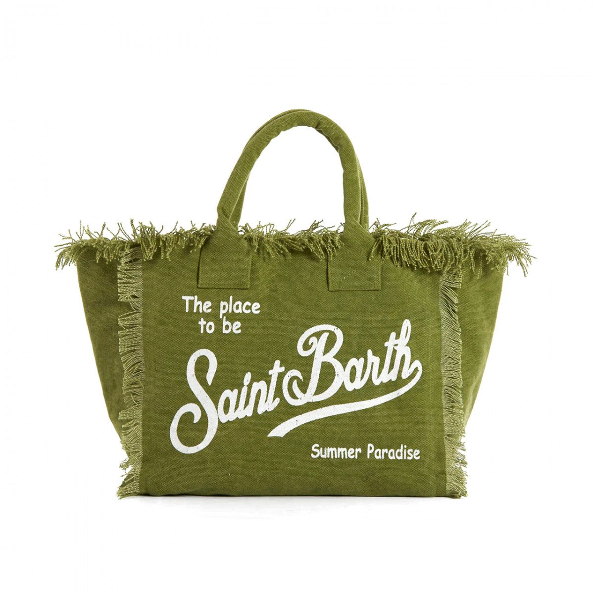 MC2 Saint Barth Vanity Canvas Bag | Military Green