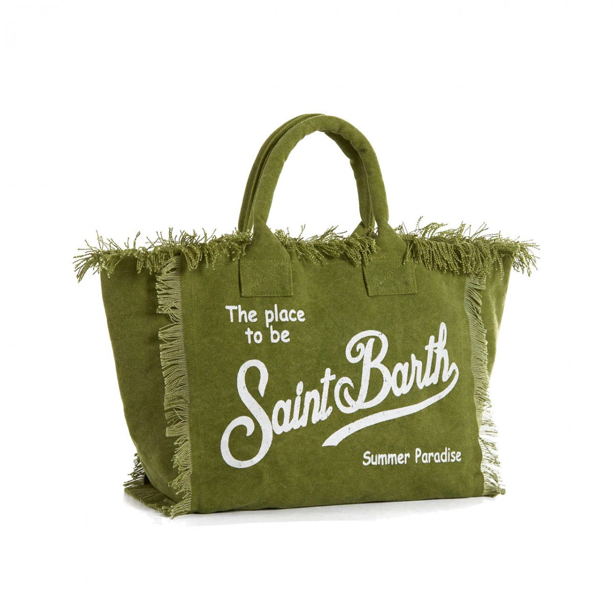 MC2 Saint Barth Vanity Canvas Bag | Military Green