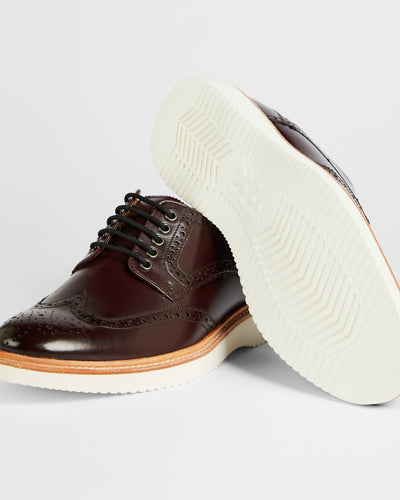 Ted Baker Edling Brogue Shoes | Burgundy