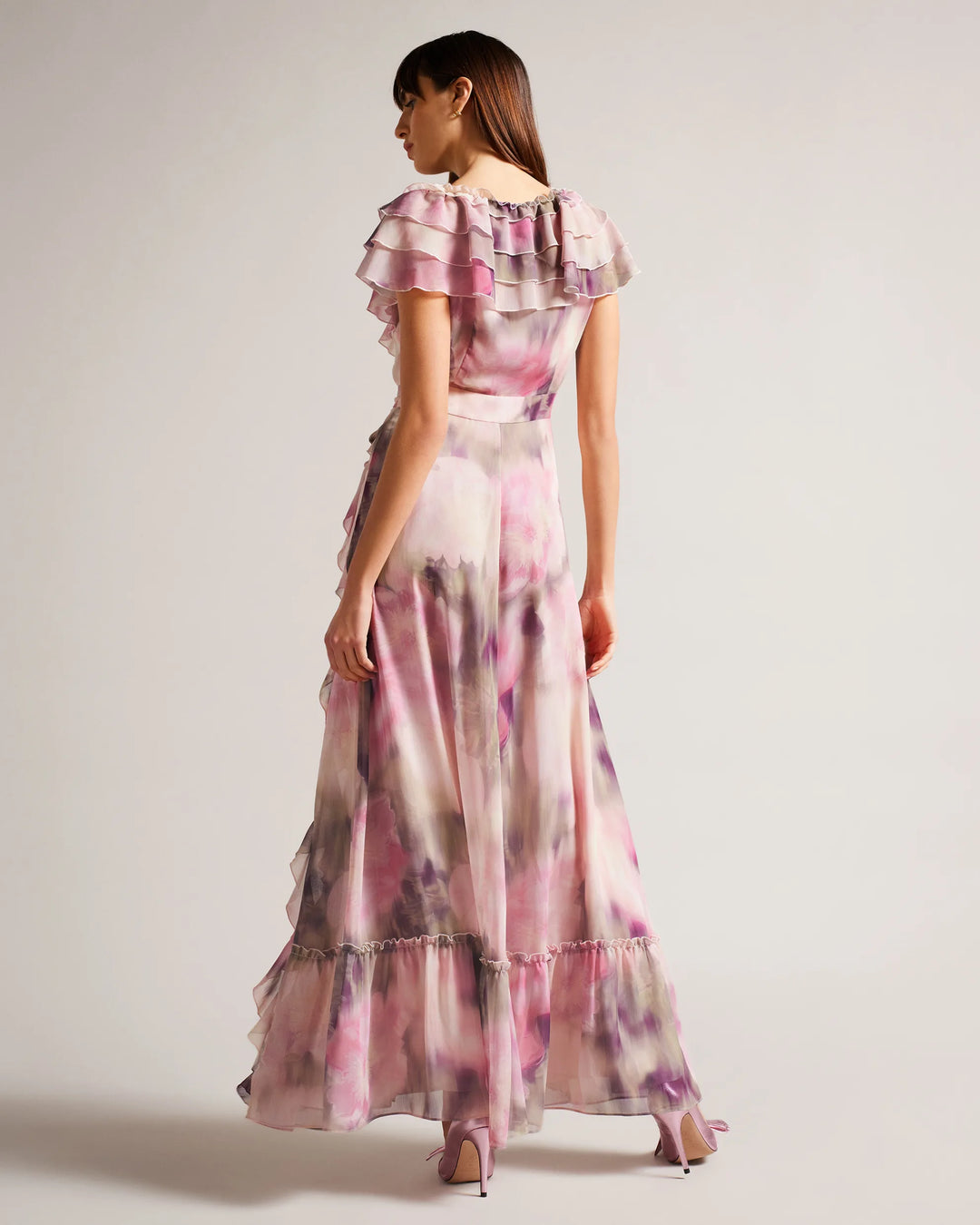 Ted baker floral maxi dress on sale