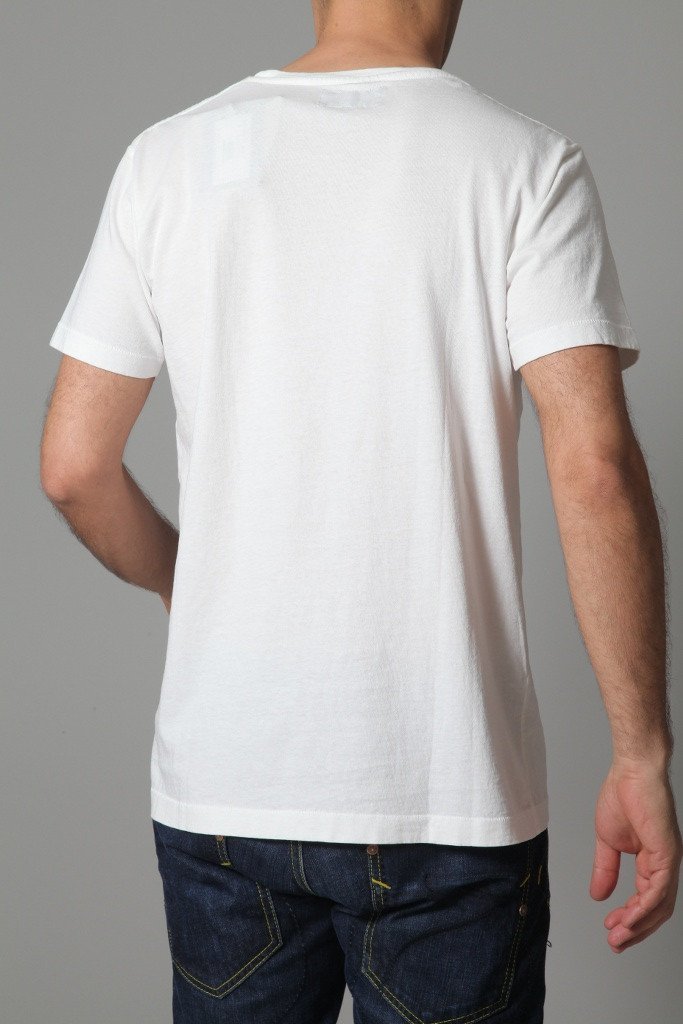 HTC Men's Tshirt HTC T-shirt Black Sun Short Sleeve | WHITE
