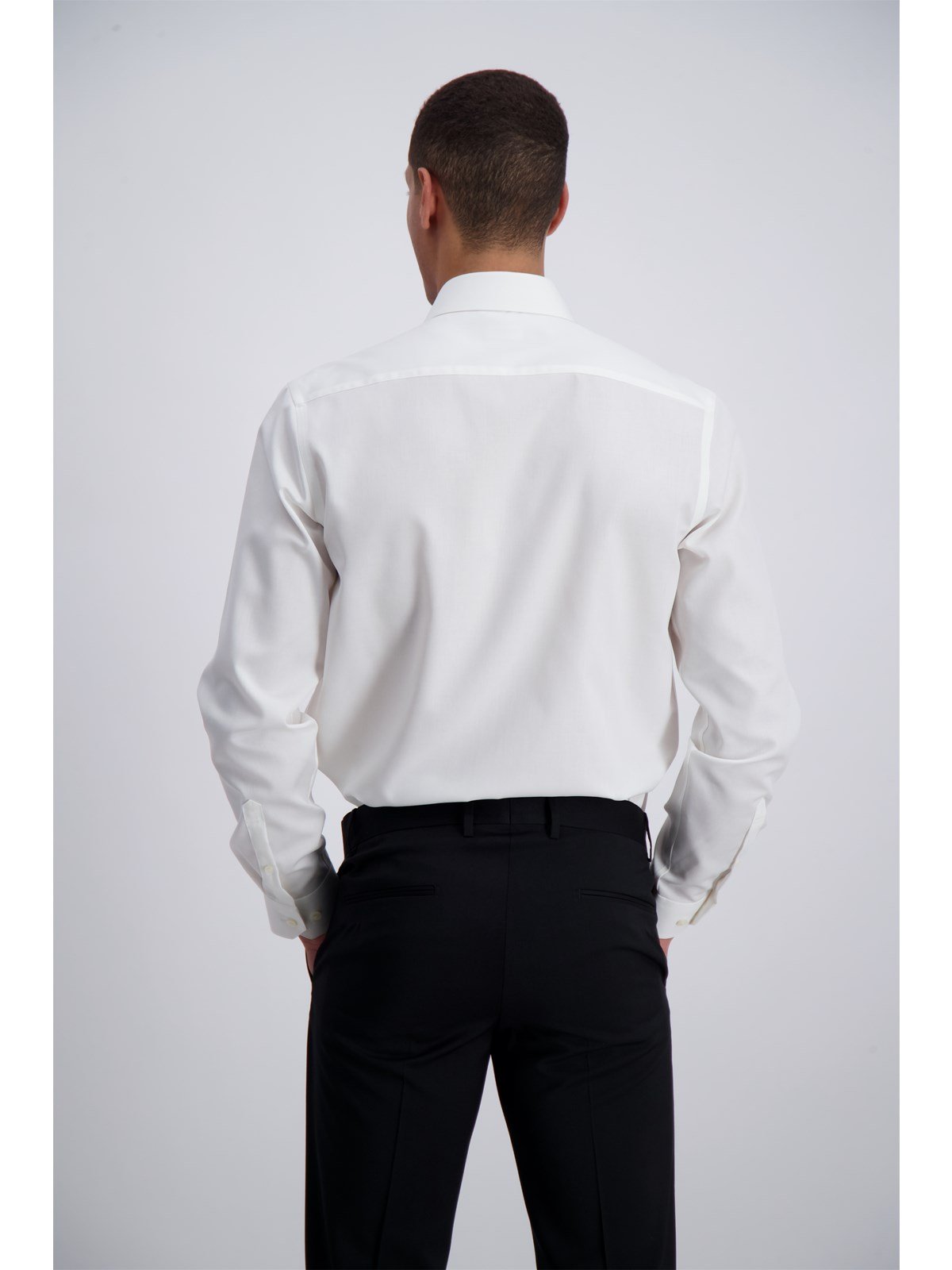 Lindbergh Technical Shirt Plain Fine Twill | White