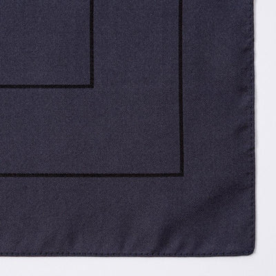 Paul Smith Pochette Paul Smith Pocket Square Concentric Pattern Silk | ELEPHANT