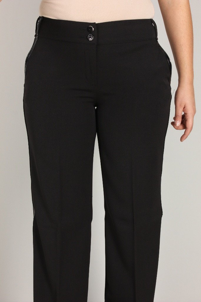 RoccoBarocco Women's Trousers RoccoBarocco Trousers | BLACK