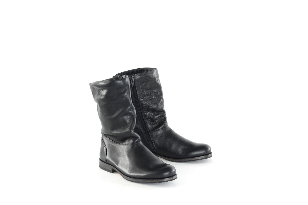Royal Republiq Women's Shoes Royal Republiq Boots Ave Cross EQ Mid | BLACK
