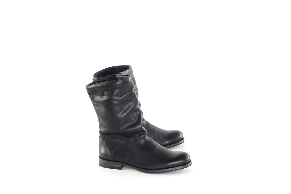 Royal Republiq Women's Shoes Royal Republiq Boots Ave Cross EQ Mid | BLACK