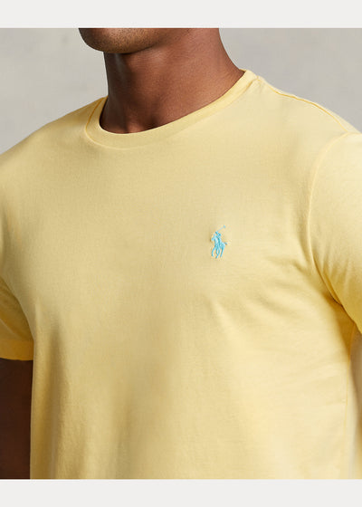 Ralph Lauren Custom Slim Fit Jersey Crewneck T-Shirt | Empire Yellow