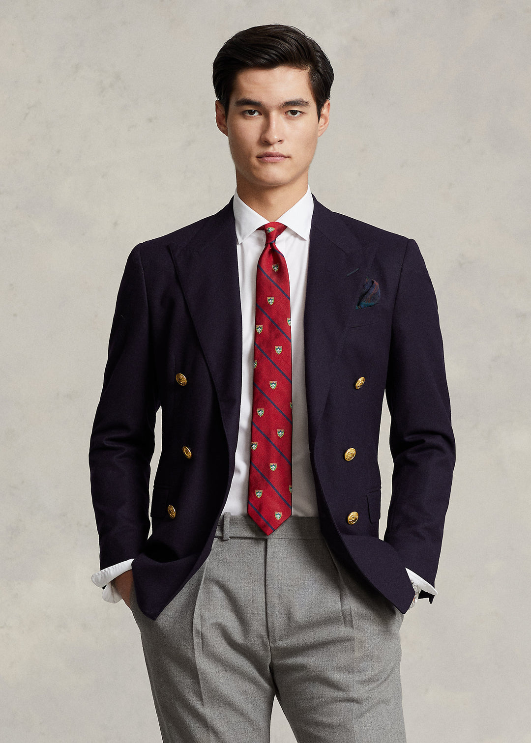 Ralph Lauren Slim Fit Poplin Shirt | White