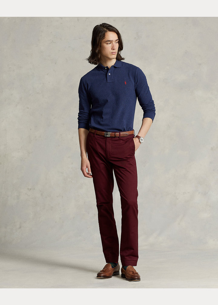 Ralph Lauren Custom Slim Fit Mesh Polo Shirt | Spring Navy