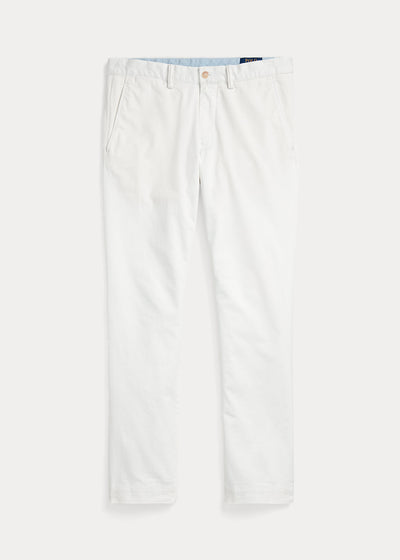Ralph Lauren Washed Stretch Chino Pant | Deckwash White