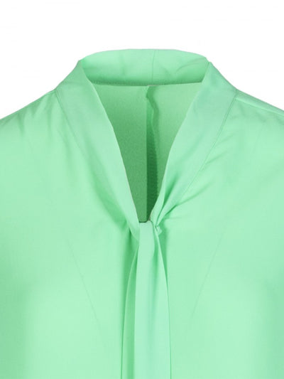 Anonyme Top With Bow Apolline | Mint Green